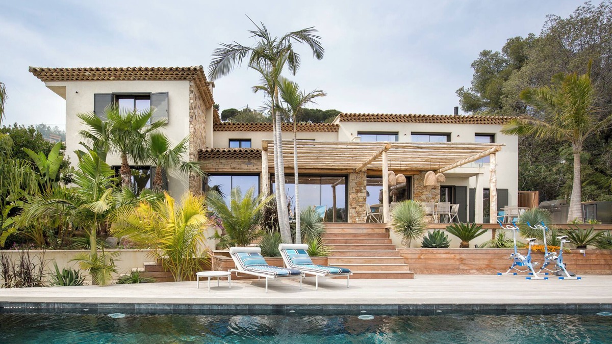 Le Rayol Villa | Villa Darchitecte vue mer Avec Piscine à 3 Minutes de la Plage
