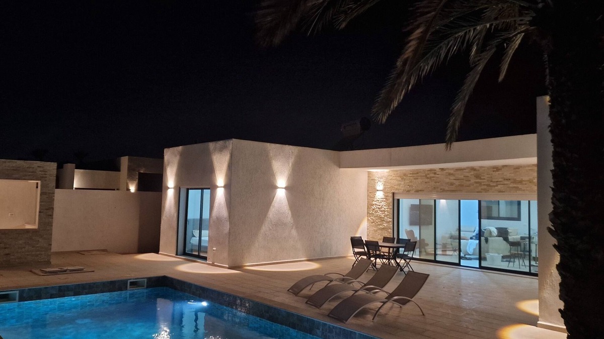 Taguermess Villa | Villa DAR Zineb Djerba,ideal Pour les Familles Avec une Splendide Piscine Privée
