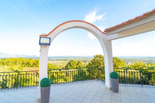 Minturno Villa | Villa del Pino, Terrazza vista Mare