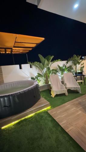 Bouficha Villa | Villa Dineri mit Jacuzzi Yassmine Hammamet