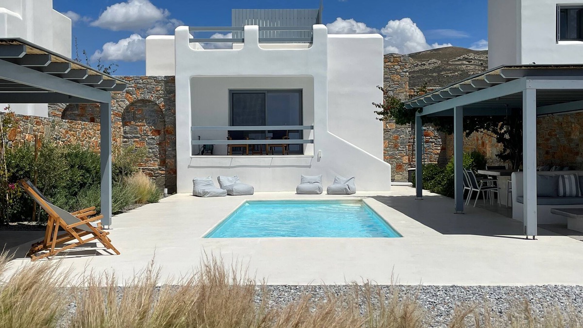 Naxos Villa | Villa Dione, private pool & seaview by Naxos Dunes