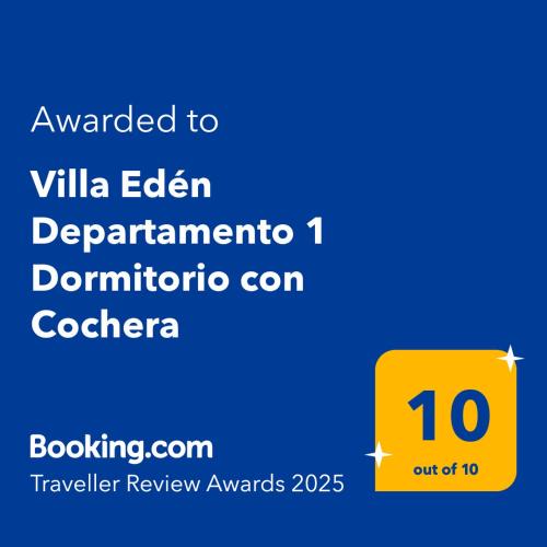La Falda Apartment | Villa Edén Departamento 1 Dormitorio con Cochera