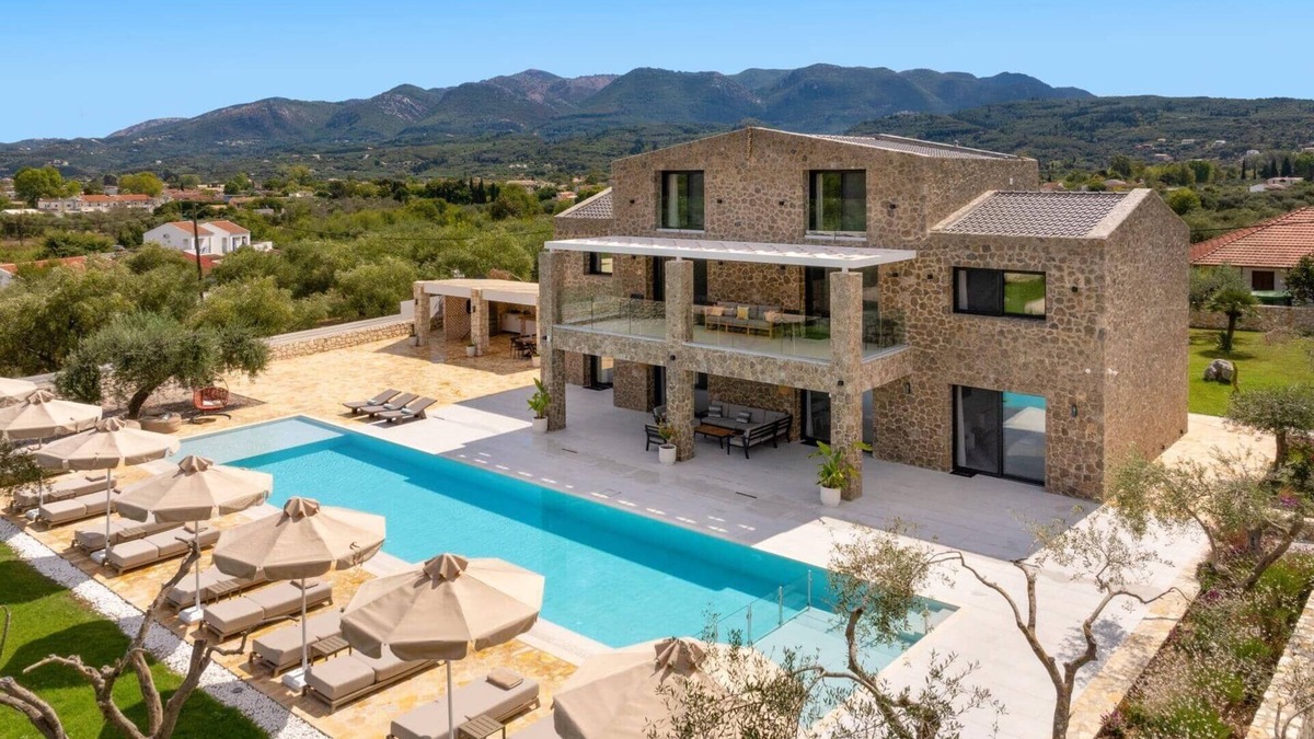 Roda Villa | Villa Elaiodendro by Villa Plus