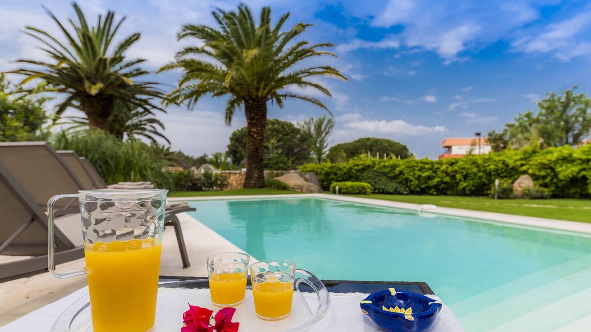 Baja Sardinia Villa | Villa Eva Baia Sardinia Wonderful Garden with Private Pool