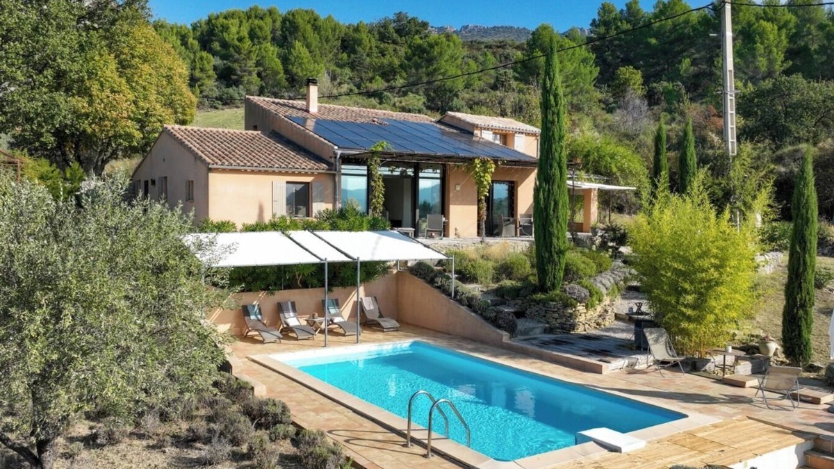Buis-les-Baronnies Villa | Villa Férus Heated pool Exceptional view
