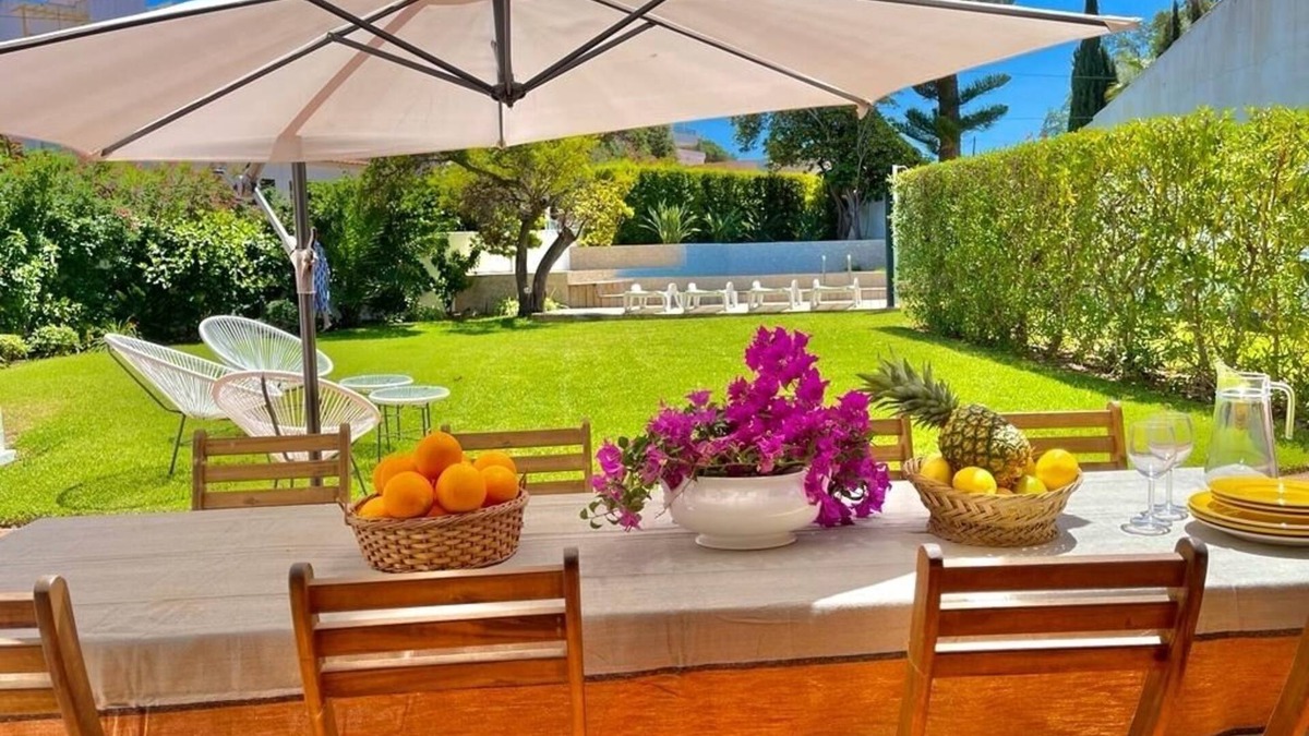 Alfa-Mar House | Villa Falésia beach V -5min walk to beach-air conditioning-jardin piscine privée