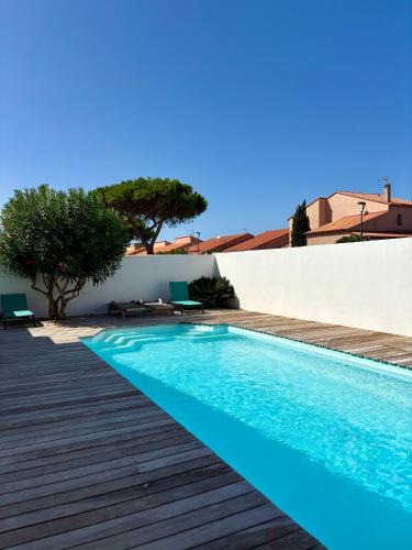 Le Barcares Villa | Villa familiale, piscine à 100 m de la plage - 8ALBAU26