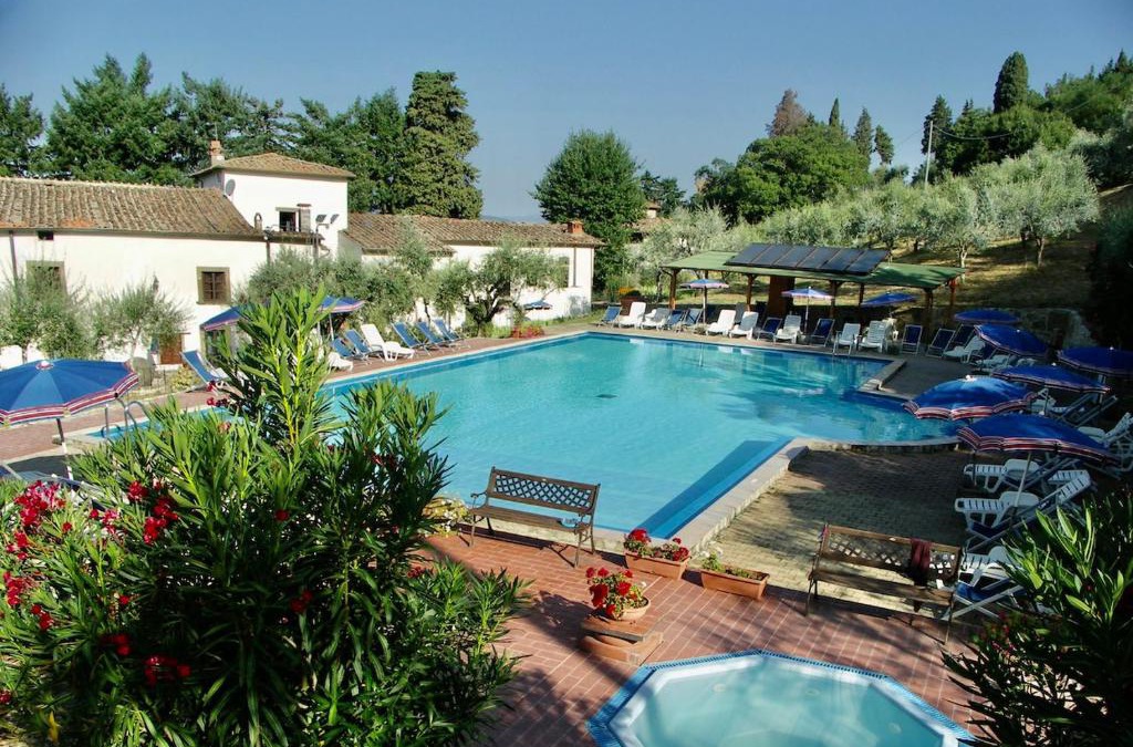 Pelago Apartment | Villa Farmhouse with swimming pool in Chianti