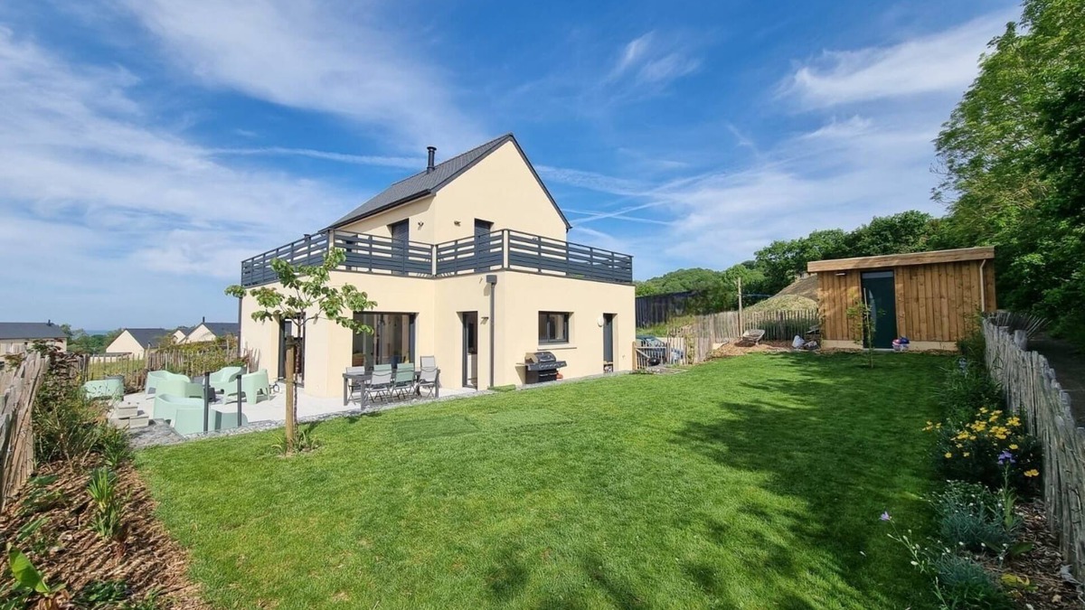 Saint-Jean-le-Thomas House | Villa for 6-8 people, PMR access and garden in the Mont-Saint-Michel bay