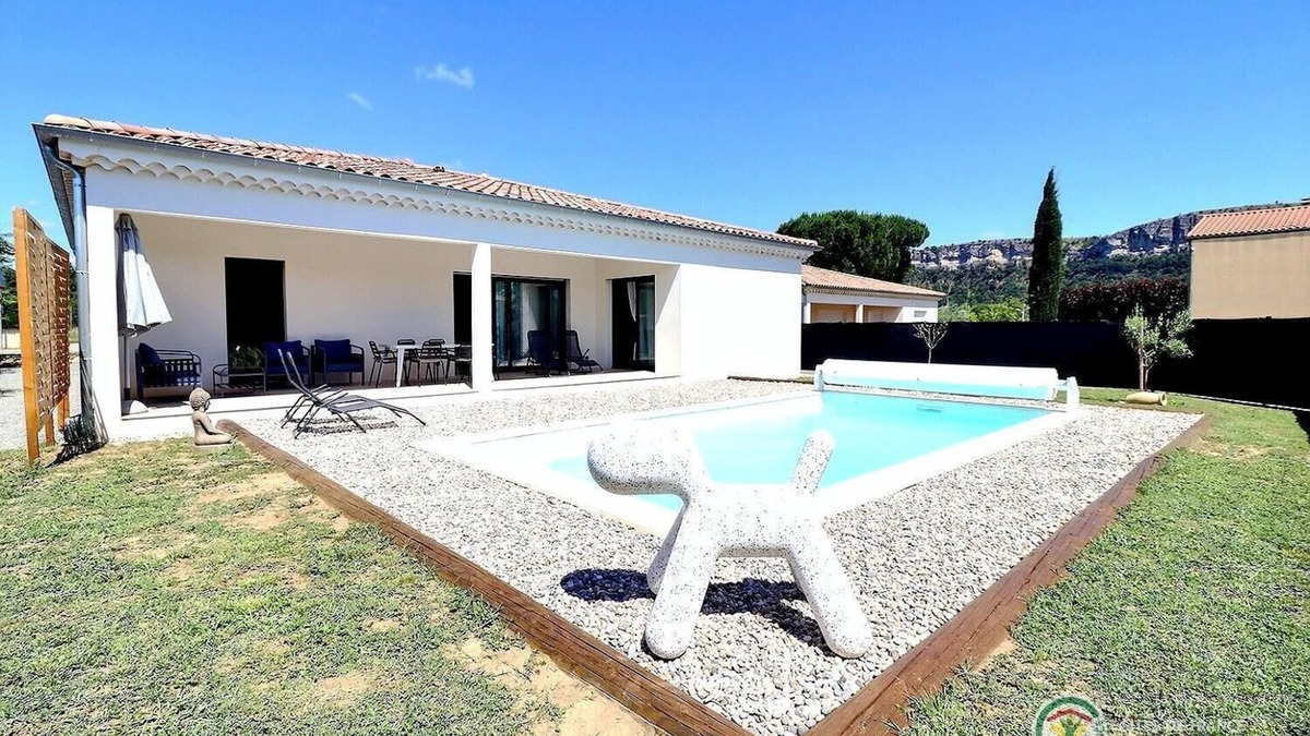 Saint-Didier-sous-Aubenas House | Villa Ophélia Neuve et Tout Confort À-côté D'aubenas Dans un Quartier Calme