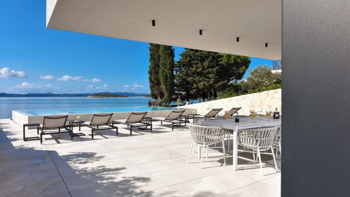 Zdrelac Villa | Villa FUX Eternity directly on the beach on the island of Pasman Zadar