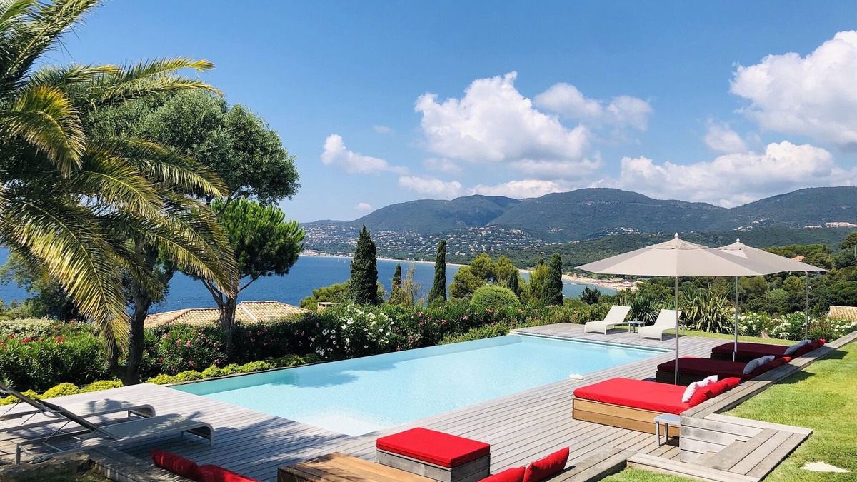 La Croix-Valmer Villa | Villa golfe de Saint Tropez, exceptional sea view, swimming pool, beach on foot (5mn)
