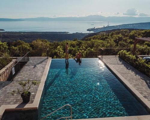 Bakar Villa | Villa Green Garden - Infinity Pool, Jacuzzi, Sauna and Panoramic Sea View