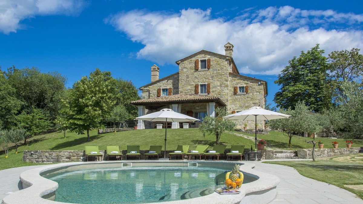 Boljun Villa | Villa Green Paradise with Pool