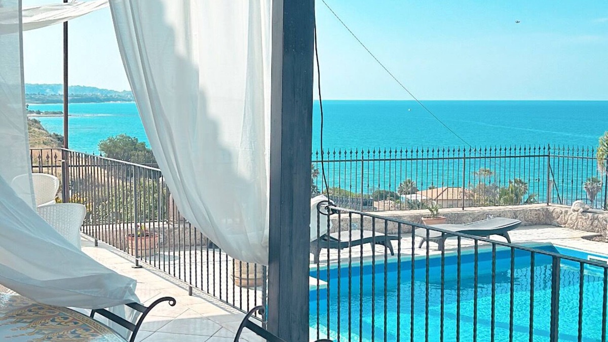 Palma di Montechiaro Apartment | Villa Ibisco, com Piscina e Vista Mozzafiato