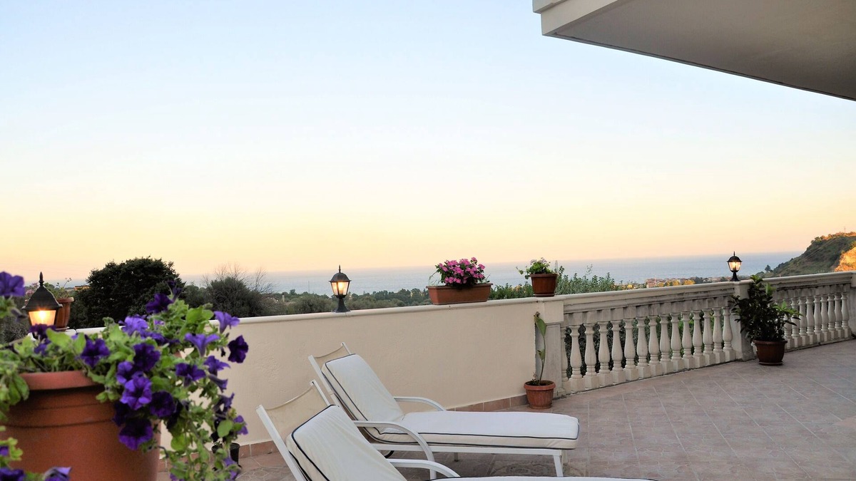 Savoca Villa | Villa il belvedere vista mare A pochi passi da Savoca A Taormina