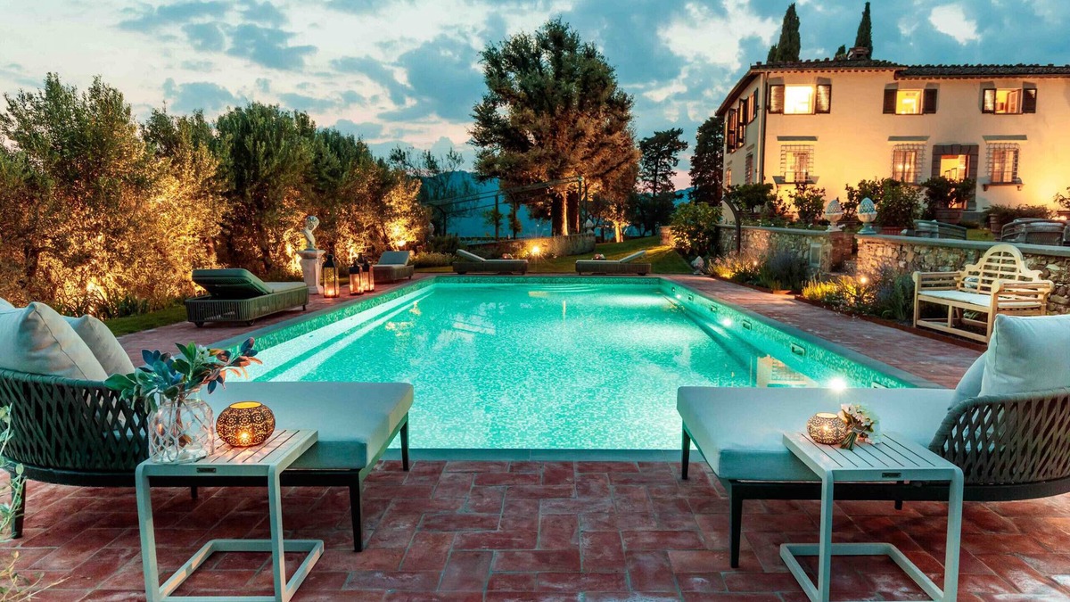 San Michele di Moriano Villa | VILLA IL CASTELLO: Vibrant Sanctuary of Enchanting Colours. 6 Bedrooms, Private Pool