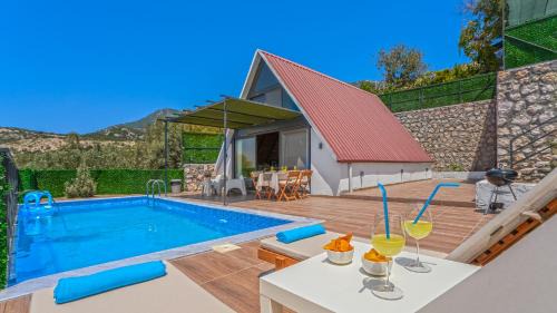Faralya Villa | Villa Ilgın Panoramic Mountain & Sea Views, Secluded Retreat