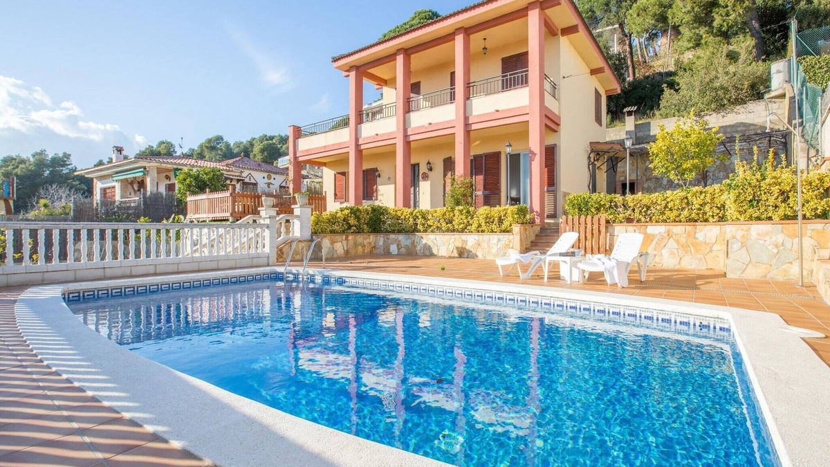 Blanes Villa | Villa in Blanes with Pool & Sea Views