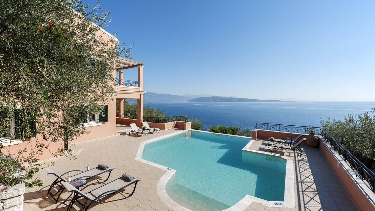 Nisaki Villa | Villa in Corfu With Private Pool And Spectacular Sea Views