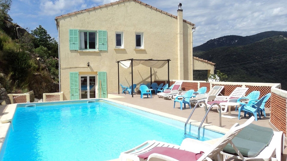 Mela Villa | Villa in Corsica 18 pers Swimming pool, GR20 40 "Sea: Propriano 25" Bonifacio