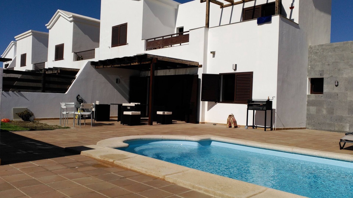 Playa Blanca Villa | VILLA IN PLAYA BLANCA, PRIVATE and Heated POOL, A/C, 2 BED ROOMS