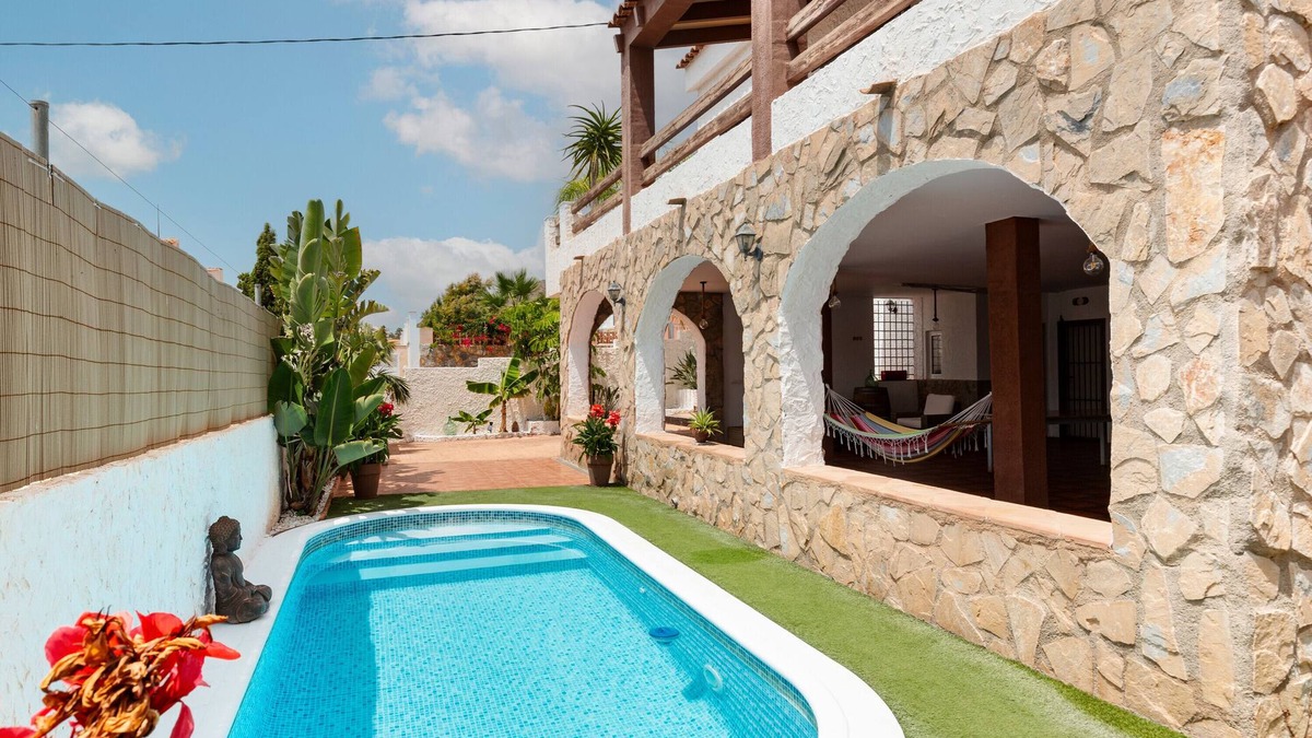 Calabardina Villa | Villa 'Jardines De Cope' with Sea View, Private Pool and Air Conditioning