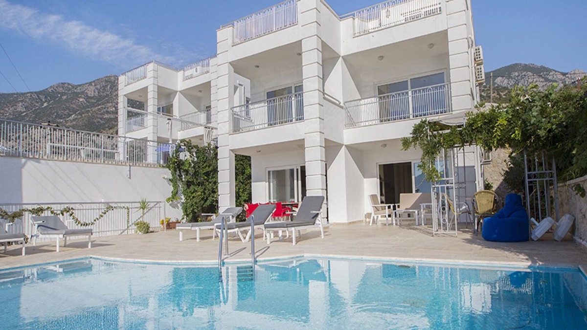 Kalkan Villa | Villa Juliet B - 4 bedroom villa overlooking the bay of Kalkan