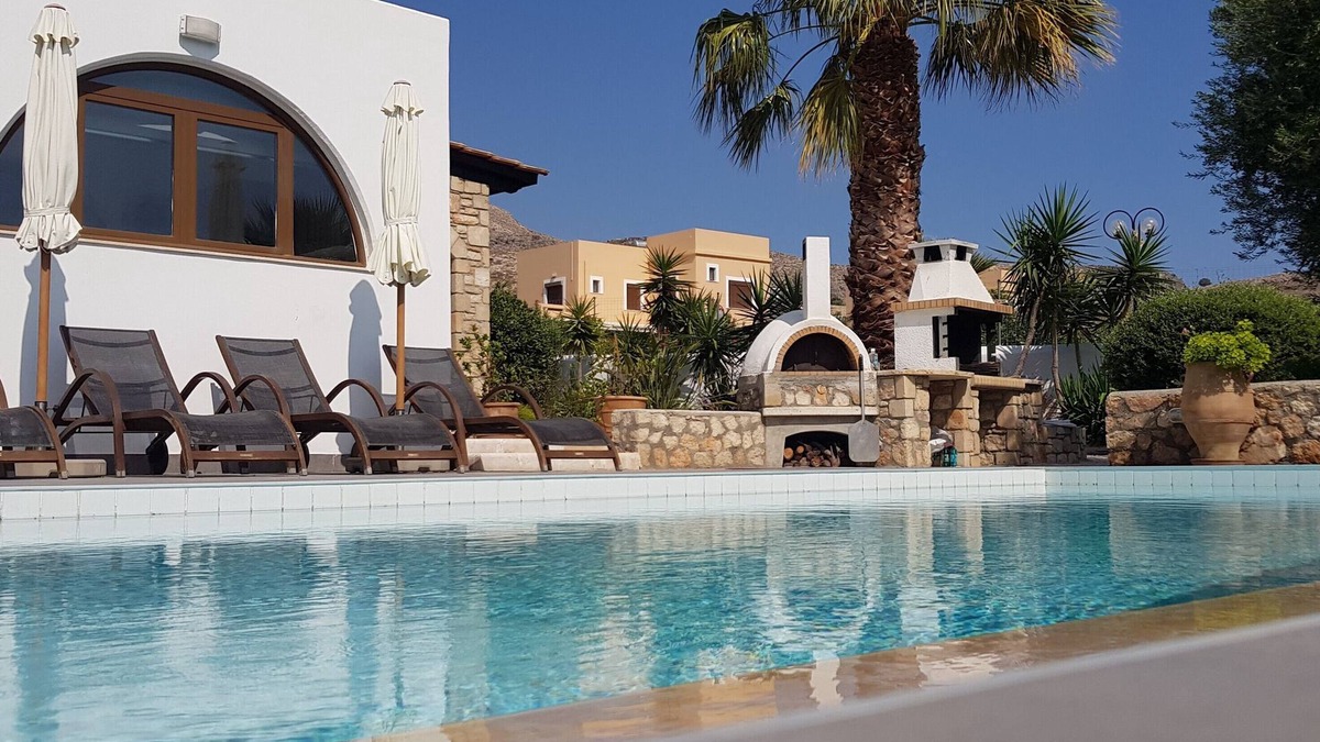 Lindos Villa | Villa Kalisto Set In Mature Gardens with Private Pool And Outstanding Views