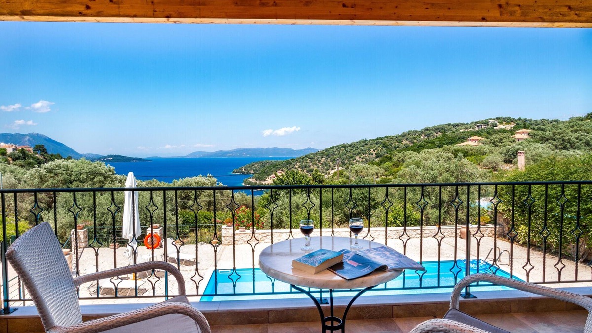 Meganisi Villa | Villa Kallisti | Private Pool & Sea View | Sleeps 6 people