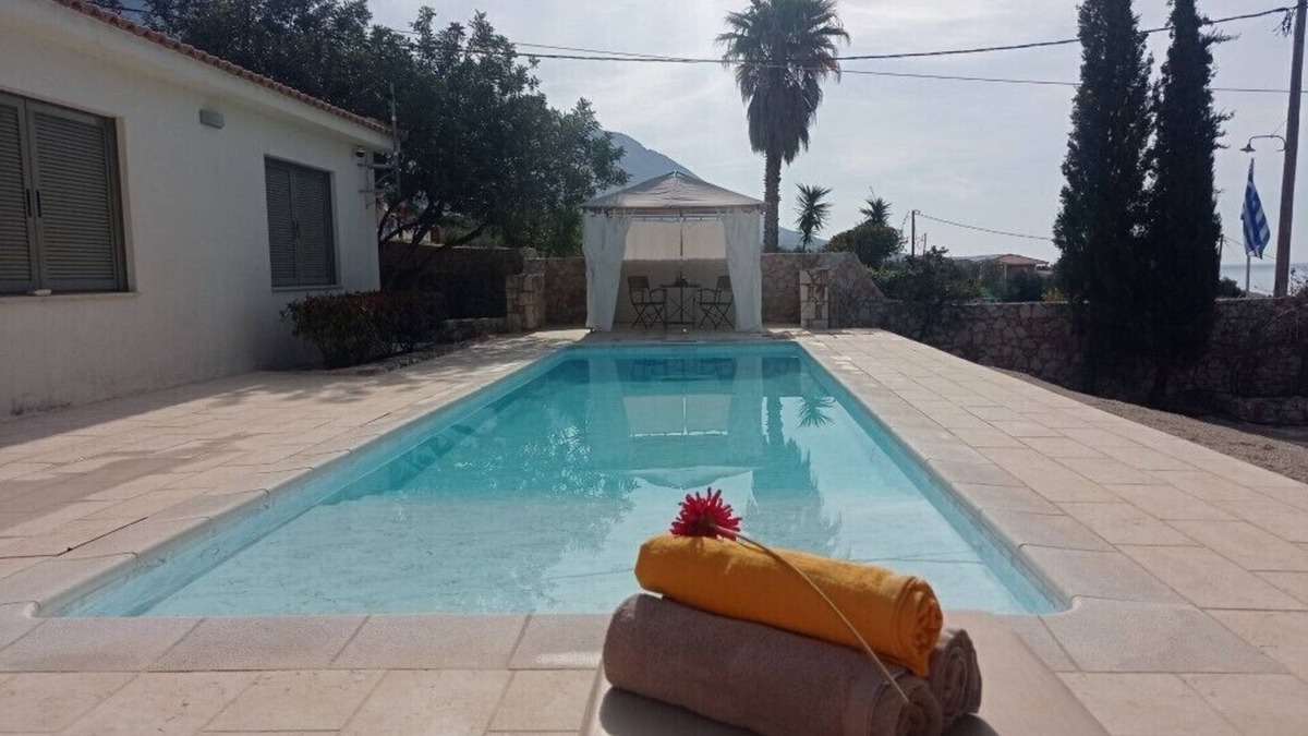 Karavados Villa | Villa 'Kochilaki Ideales Resort' with Sea View, Wi-Fi and Air Conditioning