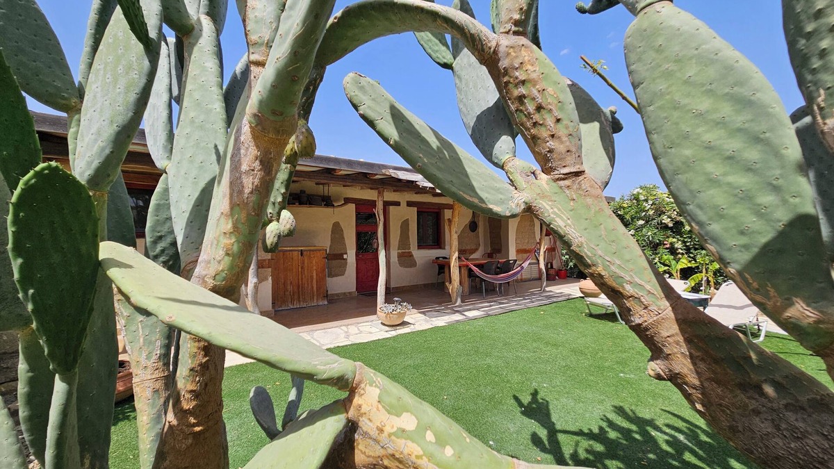 Pitsidia House | Villa Kokkino Skufitza,charming holiday home made of clay, pool, private garden