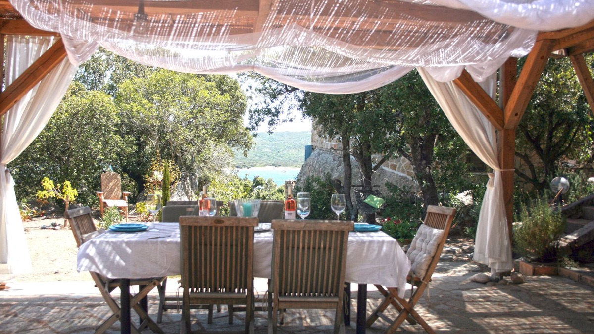 Pianotolli-Caldarello Villa | Villa la Tulipe - Pearl on the Gulf of Figari - 100m from beach - 8000 m-2 garden