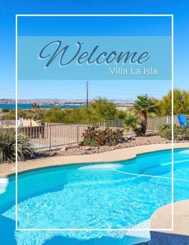 Lake Havasu City House | Villa La Isla PANORAMIC VIEWS, Outdoor Kitchen, sleeps 16