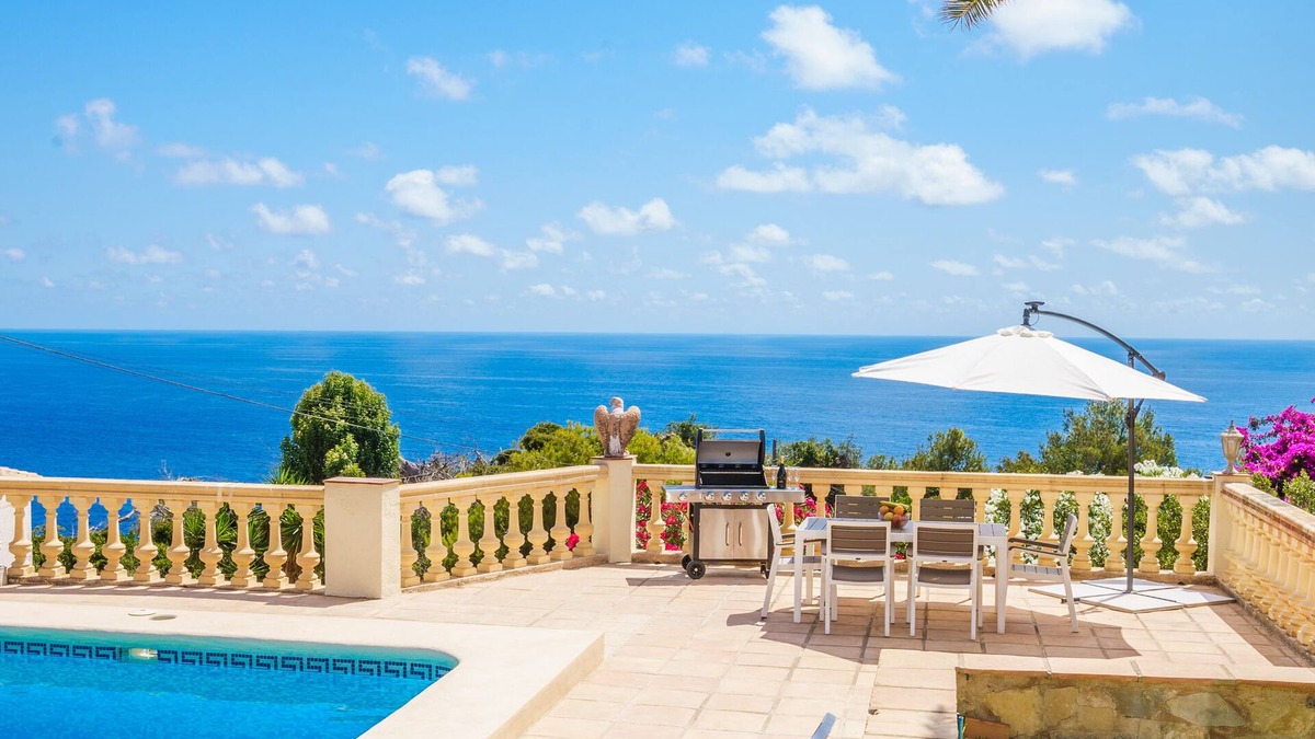 Cap de la Nau Villa | Villa la TERRAZA al MAR | breathtaking seaviews 1,700sqm TopLocation PoolHeating