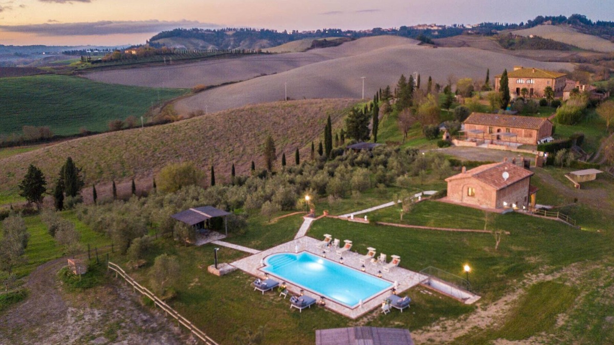 Peccioli Villa | VILLA LAJATICO Farmhouse with Private Pool and the Most Exciting View over the Hilltops