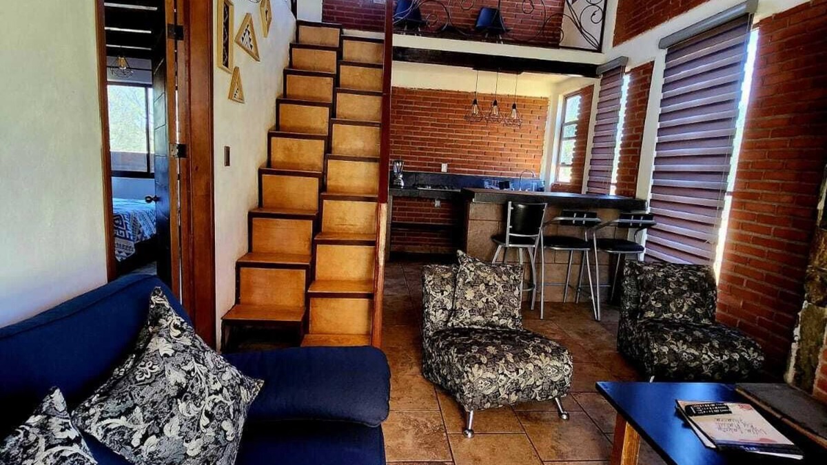 Huasca De Ocampo Cabin | Villa Lakota a 5 Minutos del Centro de Huasca!