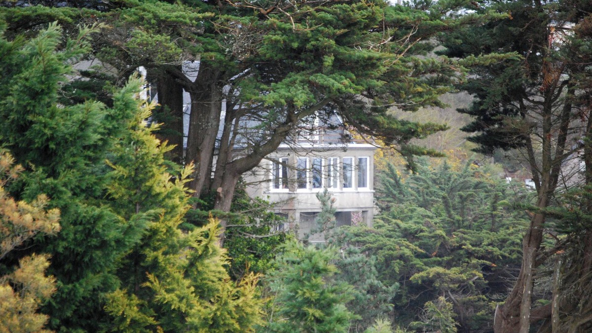 Champeaux Villa | Villa "Le Roc" des falaises, panoramic view, facing the bay of Mt St Michel