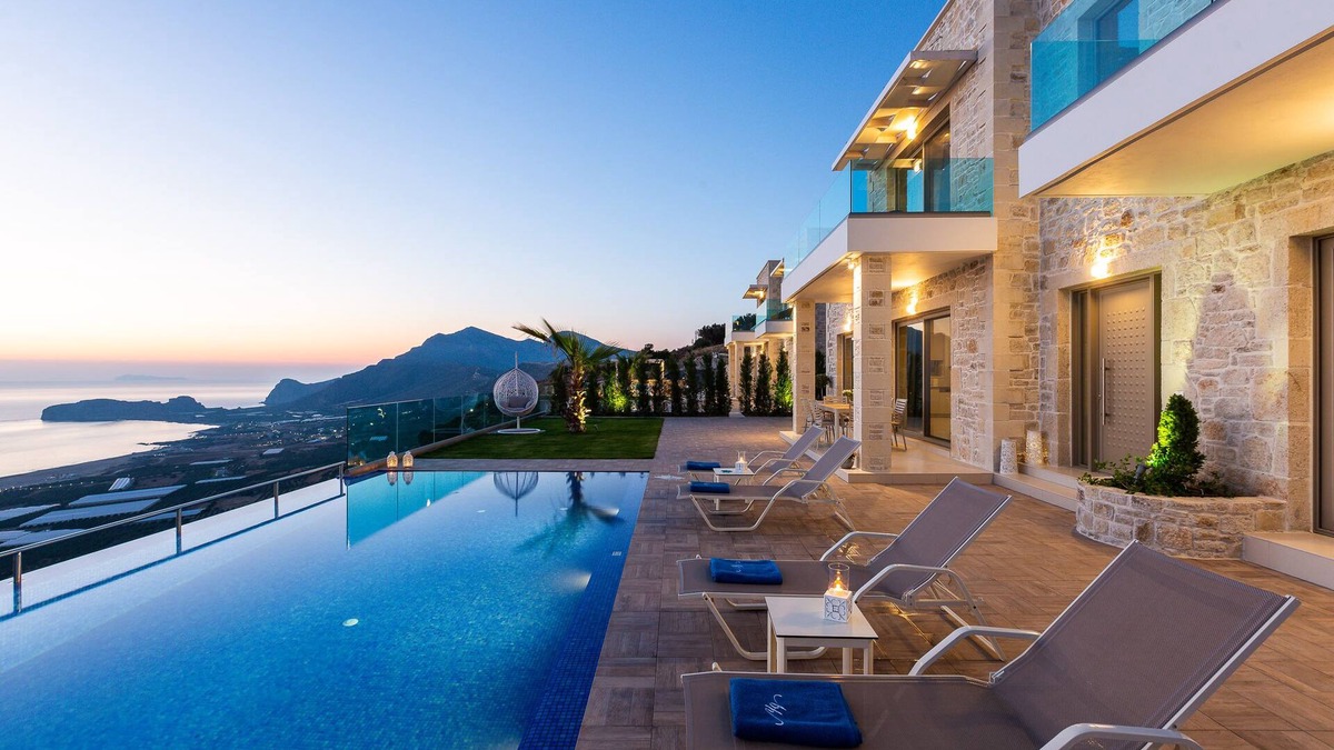 Zerviana Villa | Villa Levanda | Luxury villa with seaview close to Falassarna