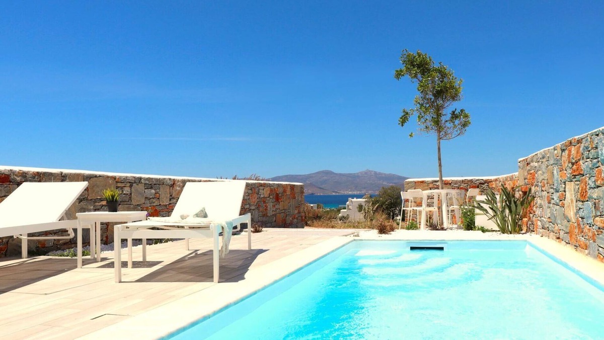 Agia Anna Villa | Villa Lila | Two Bedrooms | Private Swimming Pool | Great Panoramic Sea View