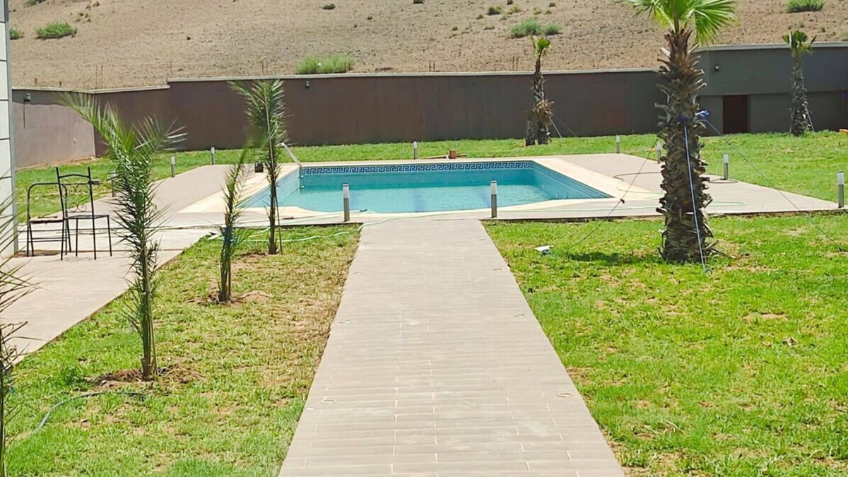 Ahl Angad Villa | Villa Lina Exceptionnelle Avec sa Piscine Olympique de 18x6 m