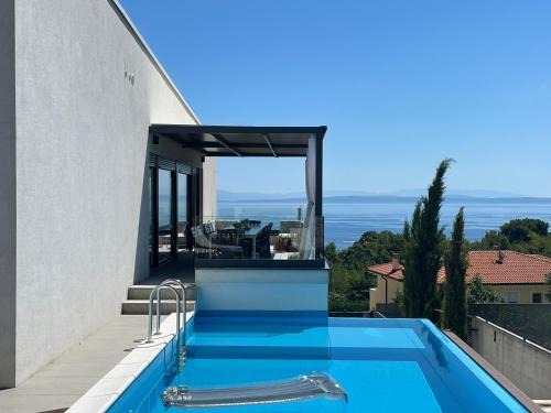 Lovran Villa | Villa Loqua, Seaview & Private Pool