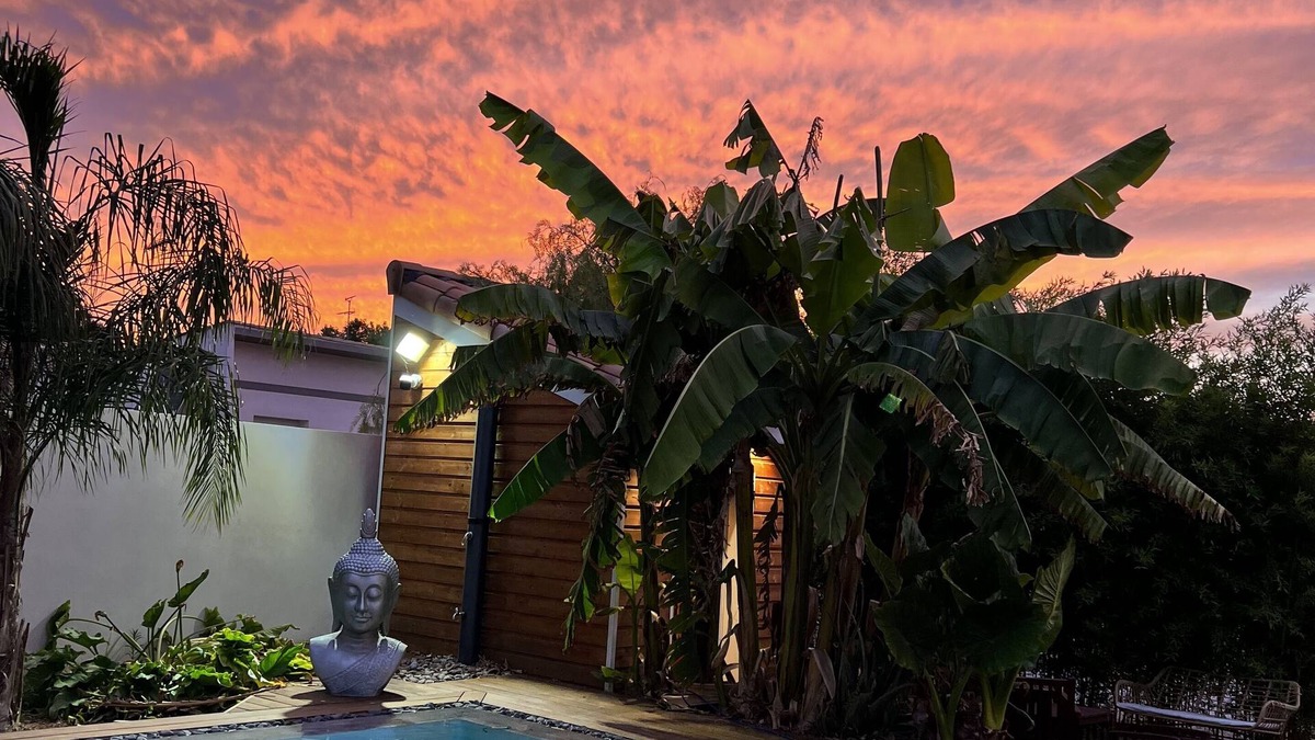Vergeze Villa | Villa Luxe Bali House 3 Chambres 8 Couchages à 20 min des Plages