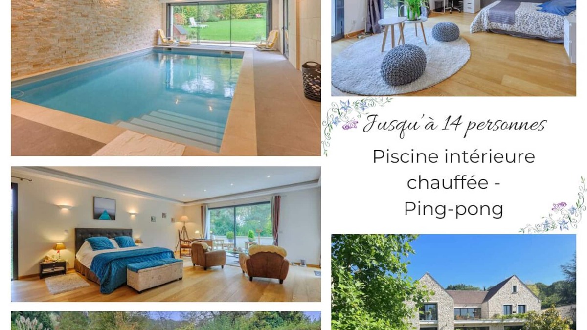 Chevreuse Villa | VILLA LUXE VALLEE DE CHEVREUSE - heated indoor pool, table tennis