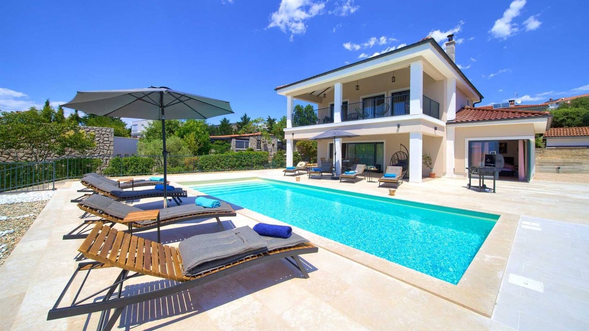 Krk Villa | Villa MAGNIFICA with pool