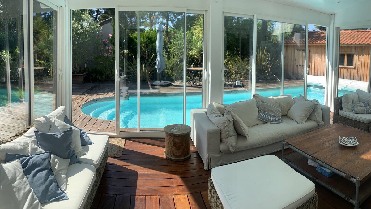 Biscarrosse Plage Villa | Villa Maluel, Pool, Surf, Beaches within walking distance