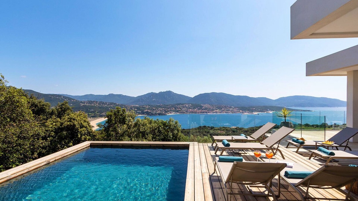 Vetricella Villa | Villa MAQUIS - 4 bedrooms, panoramic sea view, swimming pool, gym
