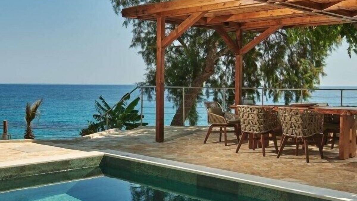 Amoudi Villa | Villa Margarita with Private Pool & Sea View