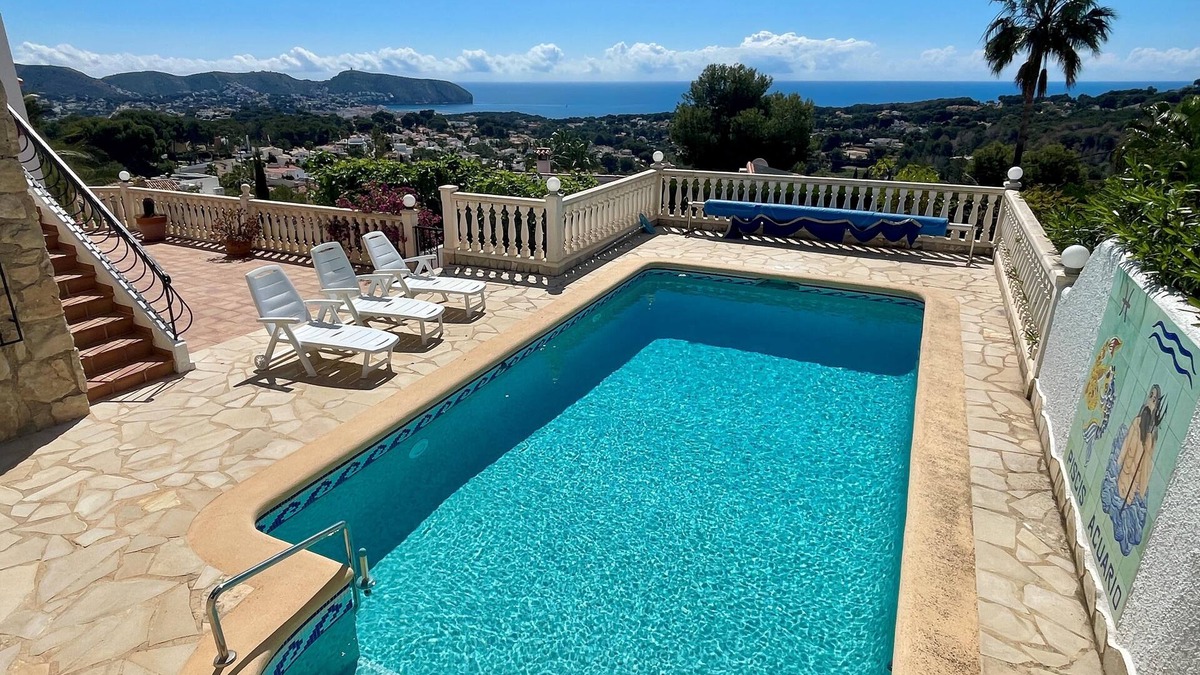 Benimeit Villa | Villa Mimosa - fantastic sea view, chill-out, by Holiday Rentals Villamar - Moraira, Costa Blanca