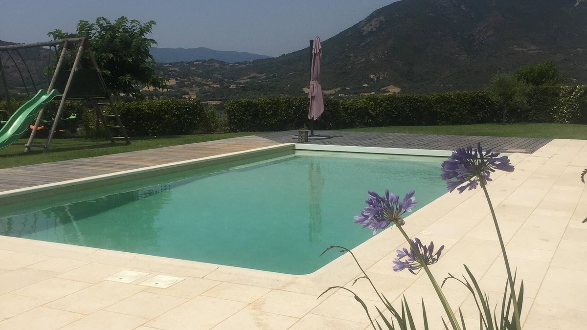 Eccica-Suarella House | Villa near the beach, all comfort, sea view, swimming pool, air conditioning.